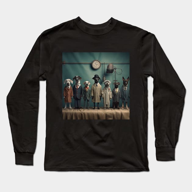 The Great Dogs from 1900 Long Sleeve T-Shirt by AviToys